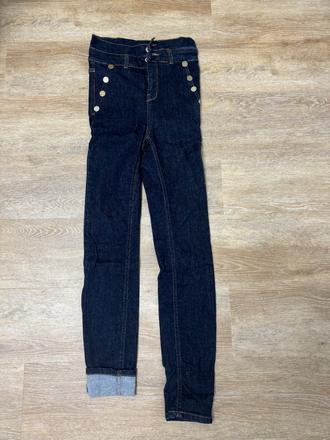 Slim rifle s vysokým pásom ginatricot, gina,32