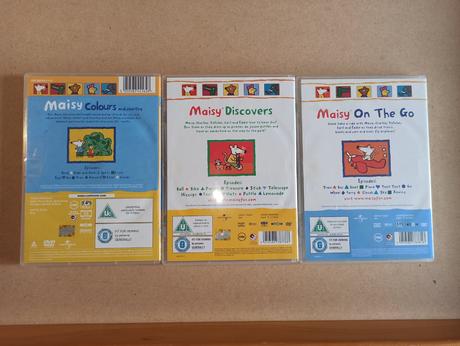 Dvd maisy vyber aj jednotlivo,