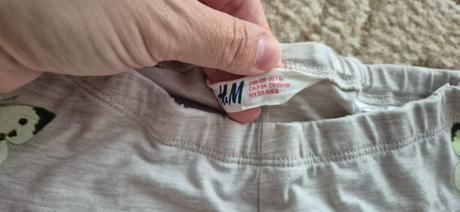 3/4 legíny, h&m,116
