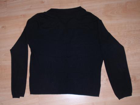 Svetrík s golierikom a rozhalenkou, marks & spencer,xl