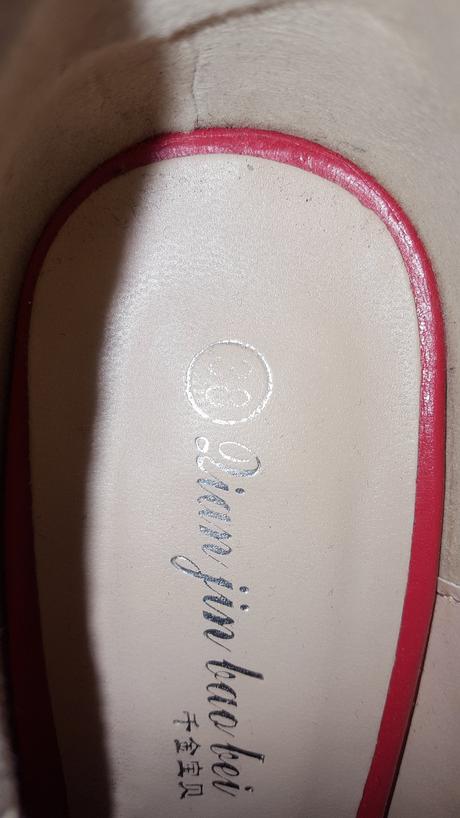 Dámske platformové topánky, 38