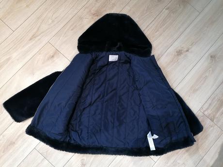 Kožušok teplý, zara,152