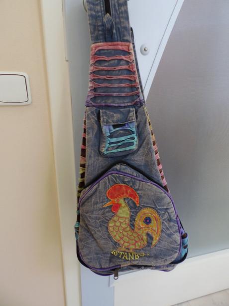 Plátenná hand made torba na plece, 