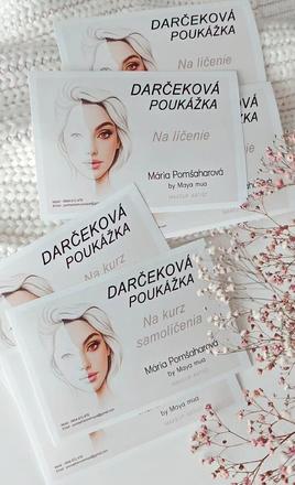 Darčeková poukážka na kurz samoličenia, 