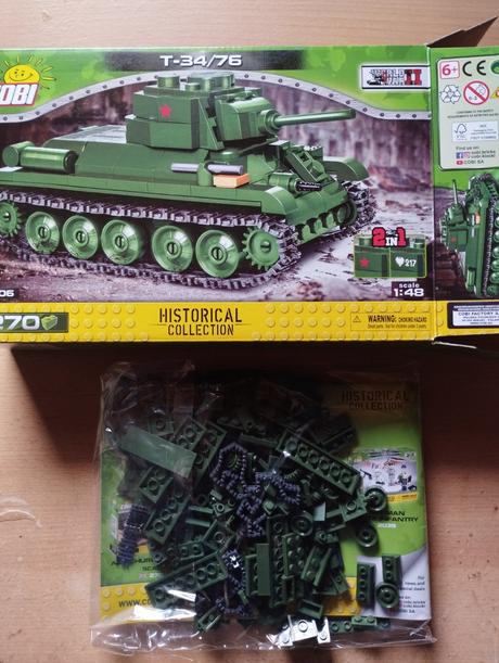 Cobi tank t34-76, 