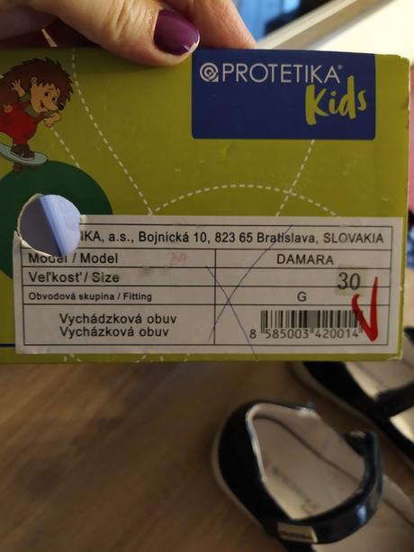 Balerinky protetika c.30, protetika,30