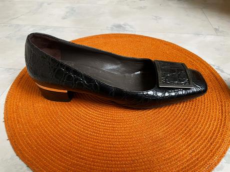 Kožené nízke lodičky, 40