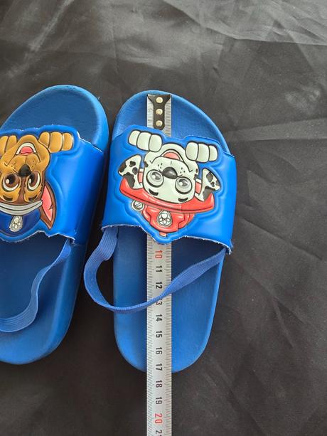 Šľapky s gumičkou paw patrol, c&a,25