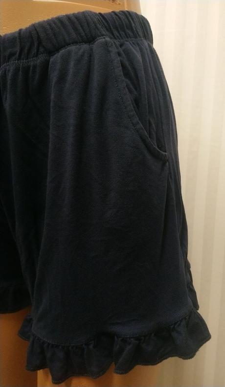 Dámske tmavo modré elastické šortky, esmara, m, esmara,m