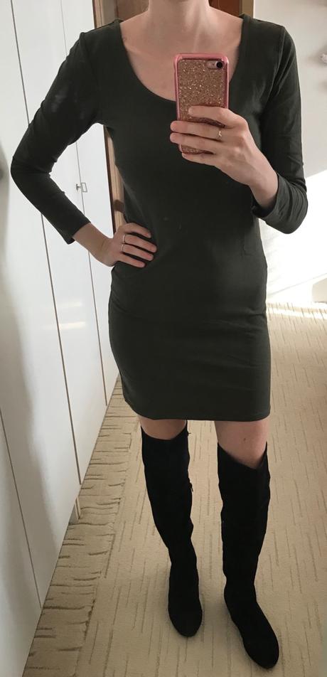 Vojenske khaki saty bavlnene, s