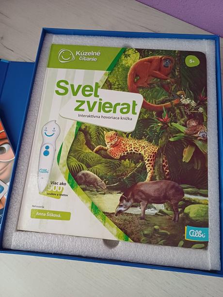 Albi kúzelné čítanie-svet zvierat,