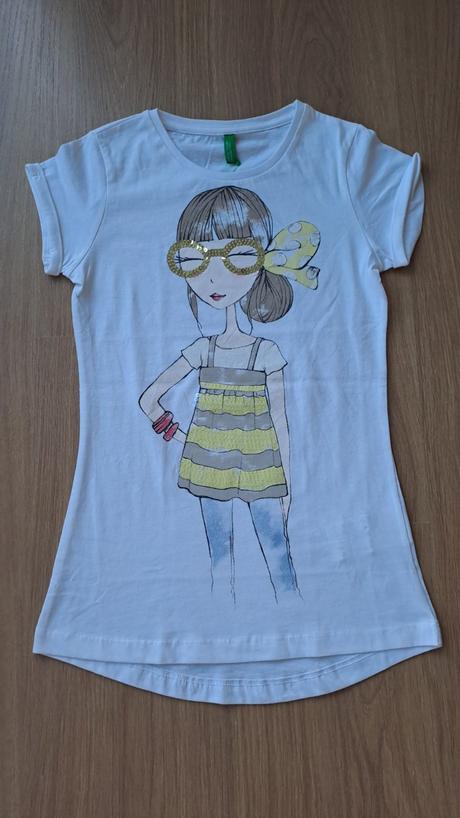 Bavlnené tričko benetton, benetton,134