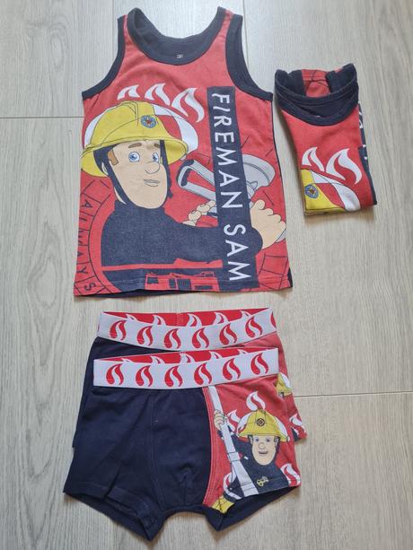 Tielko a slipy požiarnik sam, lupilu,98