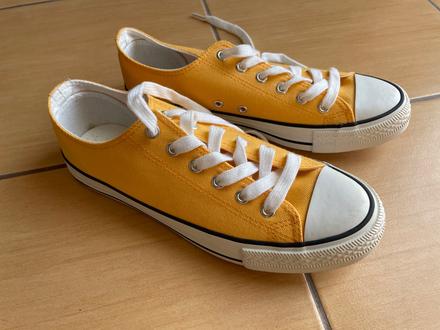 Nové plátené tenisky, 38