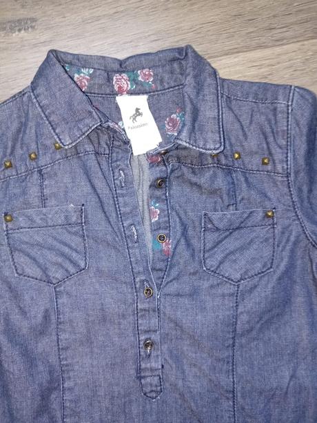 Rifľové šaty, palomino,134