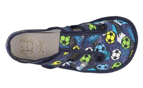 Ktr - prezuvky futbal modré, 23 / 24