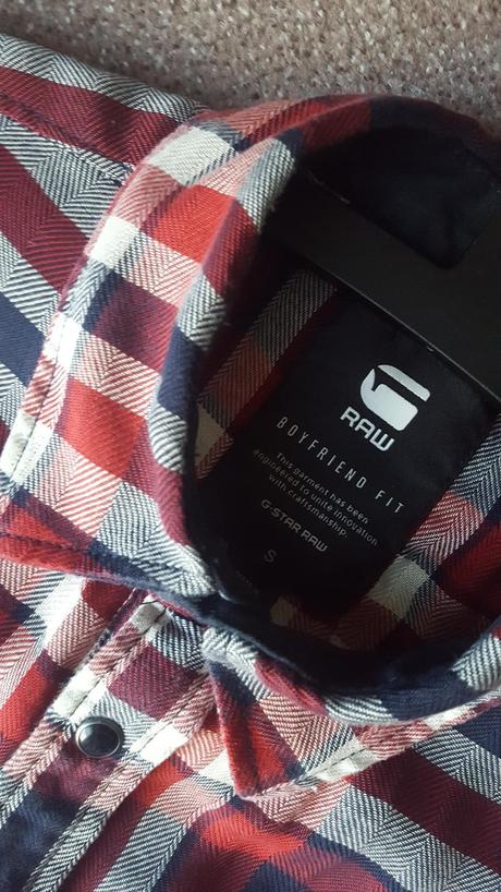 Boyfriend fit košela, g-star raw,s