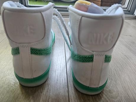 Biele látkové tenisky nike, nike,37