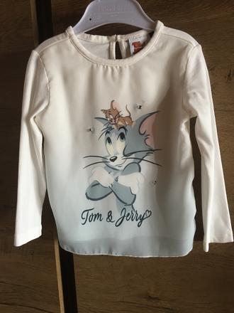 Tričko so štrasovymi kamienkami tom&jerry v 2r, 92