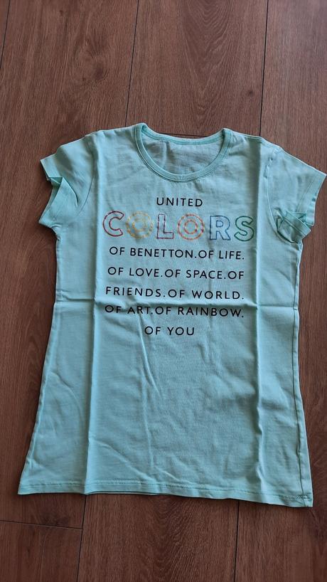 Benetton dievčenské tričko, benetton,l