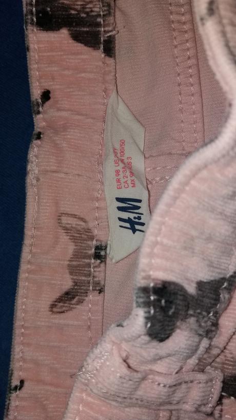 Mencestrove nohavicky h&m, h&m,98