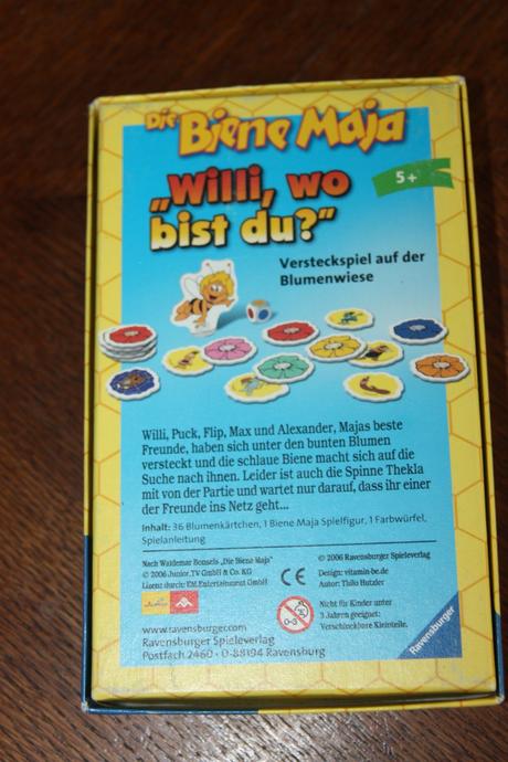 Hra vcielka maja - willi, wo bist du - od 5 rokov, 