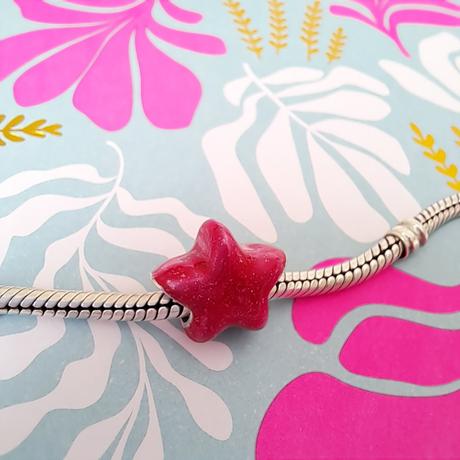 Prívesok ružová hviezdica, 