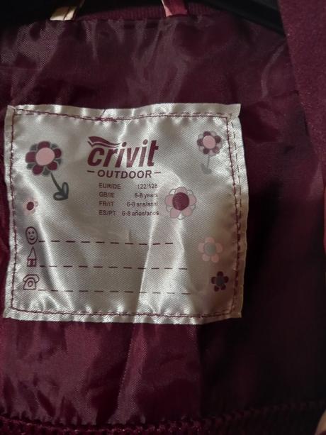 Vetrovka prechodná, crivit,122