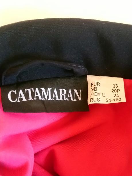 Čierna športová vetrovka, catamaran, xxl/xxxl, xxxl