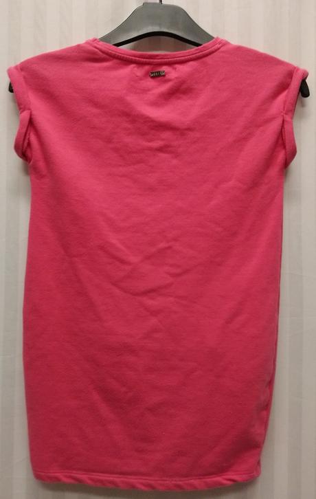 Dievčenské sýto ružové šaty s vreckami, mohito, mohito,122