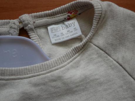 Hrubšie bavlnené šaty, f&f,86