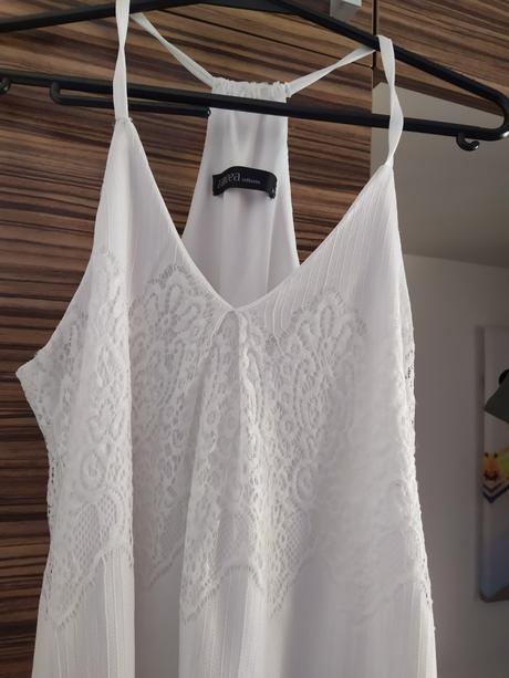 Dlhé biele šaty, s