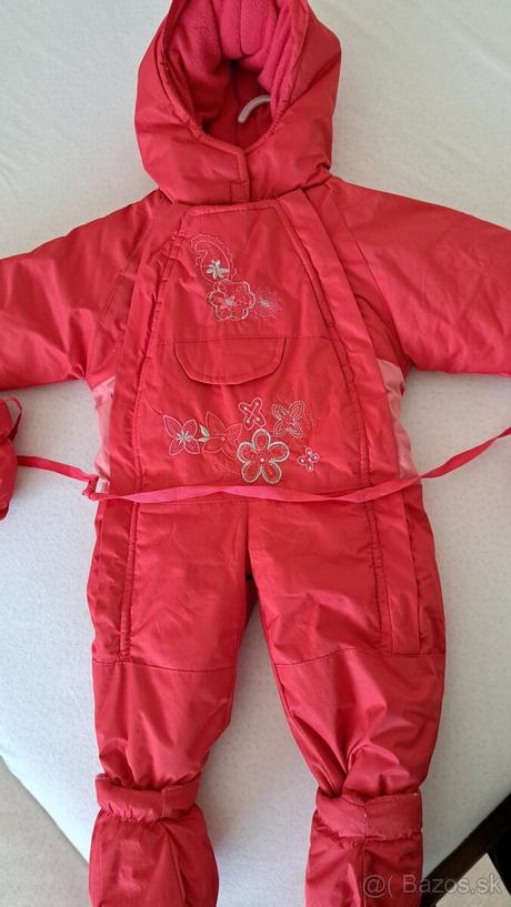 Dievčenská zimná kombinéza, 74