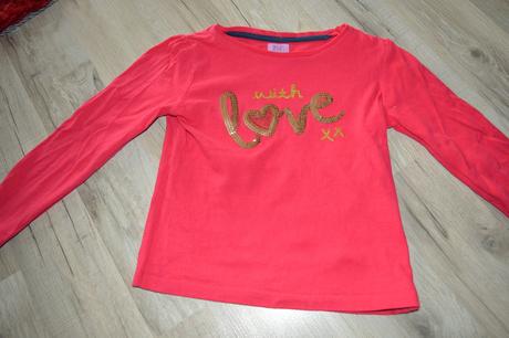 Tričko s dlhým rukávom, f&f,110