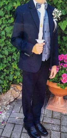 Luxusný oblek slim 134 so všetkým, 134