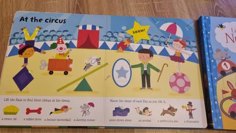 Okienkove knihy usborne farby, tvary, čísla, 