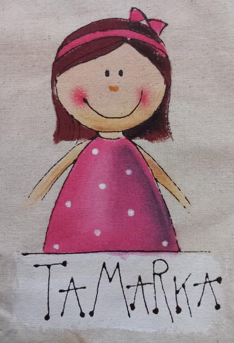 Plátenná taštička "tamarka", 