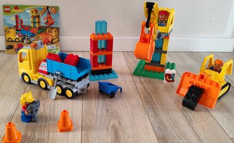 Lego duplo 10813 veľké stavenisko, 