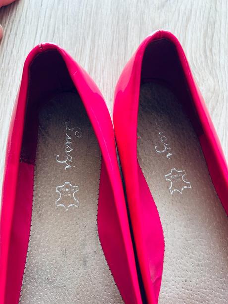 Krásne fuchsiové balerínky, 38