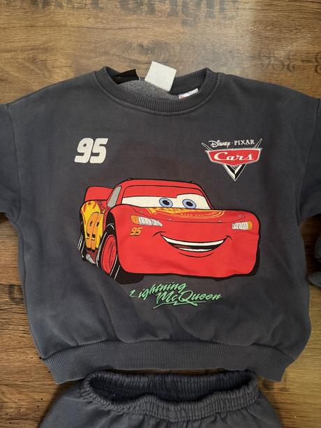 Tepláková súprava cars 2-3roky, zara,92