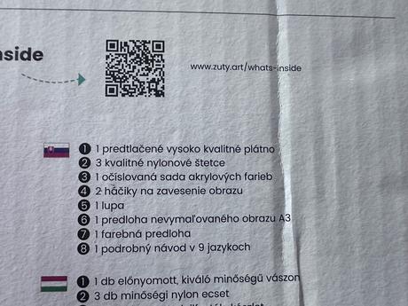 Maľovanie podľa čísel groot,