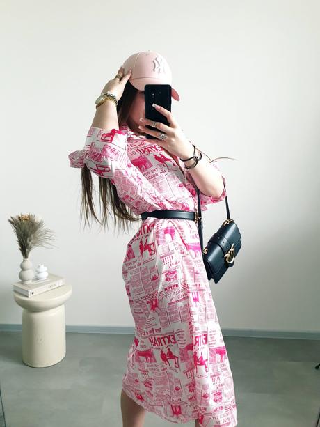 Košeľové oversize šaty uni, 