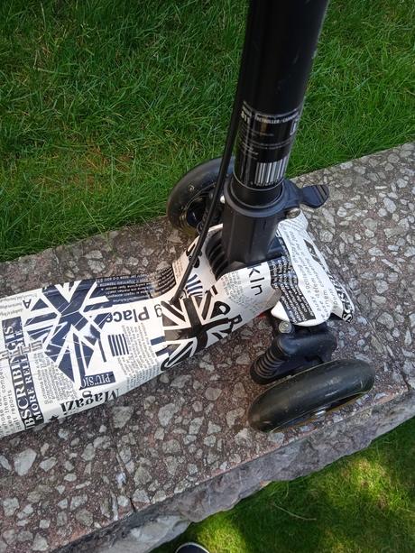 Detská trojkolesová kolobežka, nils