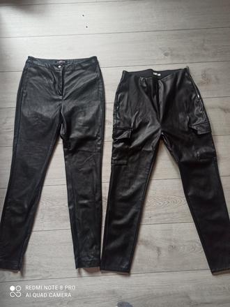 Koženkové nohavice, 38