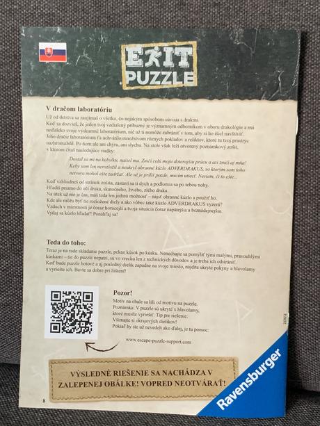 Exit puzzle ravensburger, 