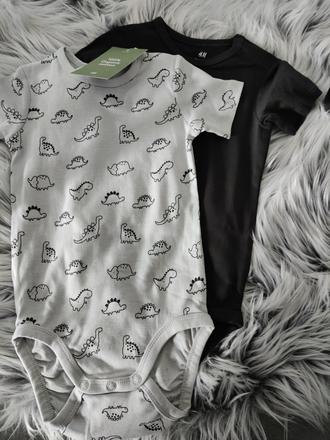 Nove body - zapinanie pri krku, h&m,80