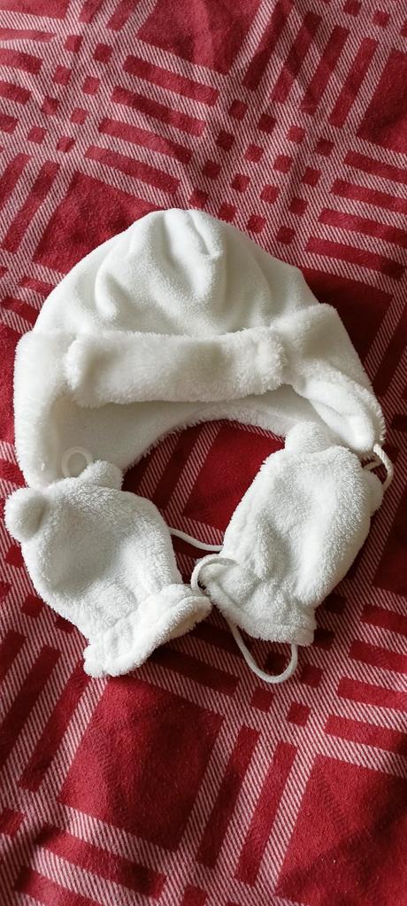 Čiapka a rukavice 43-45cm, ergee,<50