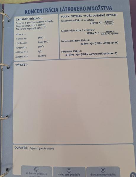 Creo pracovné listy chémia 6r. až 9.r. zš ševt,