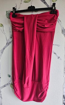 Pink letné dámske šaty uni,