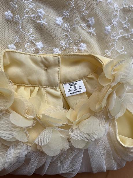 Slávnostné šaty s čelenkou a topánočkami, f&f,74